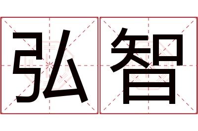 智名字意思|名字分析